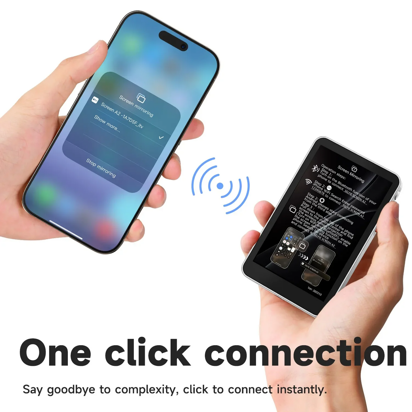 SHIYAN Magnetic Smartphone Selfie Monitor