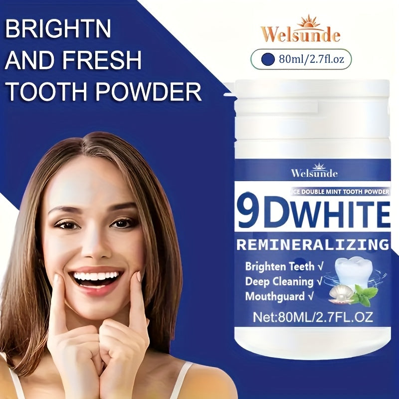 9D White Remineralizing Hydroxyapatite Tooth Powde