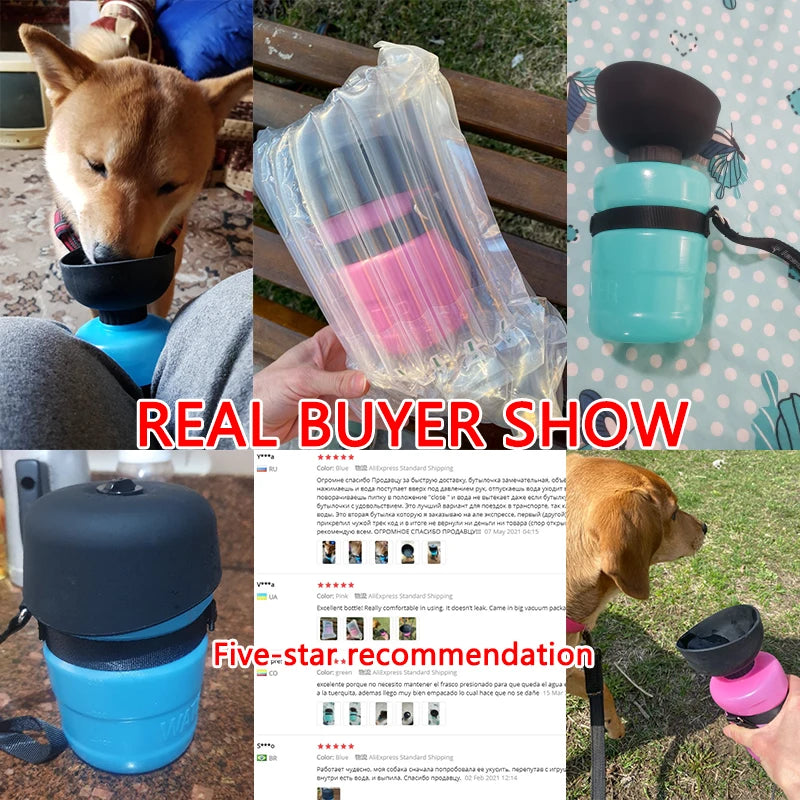 Portable Dog Water Bottle: Hydration on the Go!