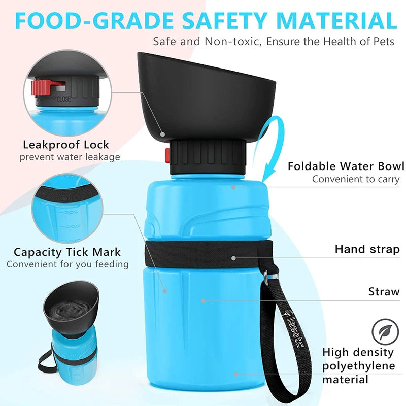 Portable Dog Water Bottle: Hydration on the Go!