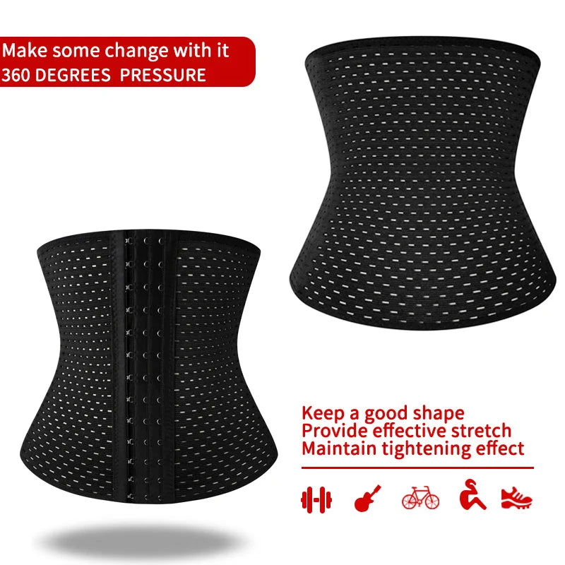 Waist Trainer Shapers Corset For Men Abdomen Reducer Slimming Belt Shapewear