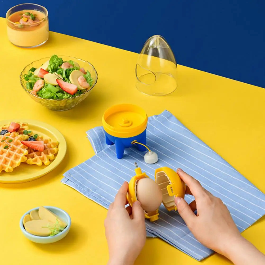 🚀 Rocket Manual Golden Egg Scrambler – Mix Eggs Like Magic, Without Cracking the Shell!