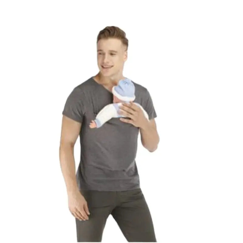 Safety Kangaroo Pocket T-Shirt Baby Carrier
