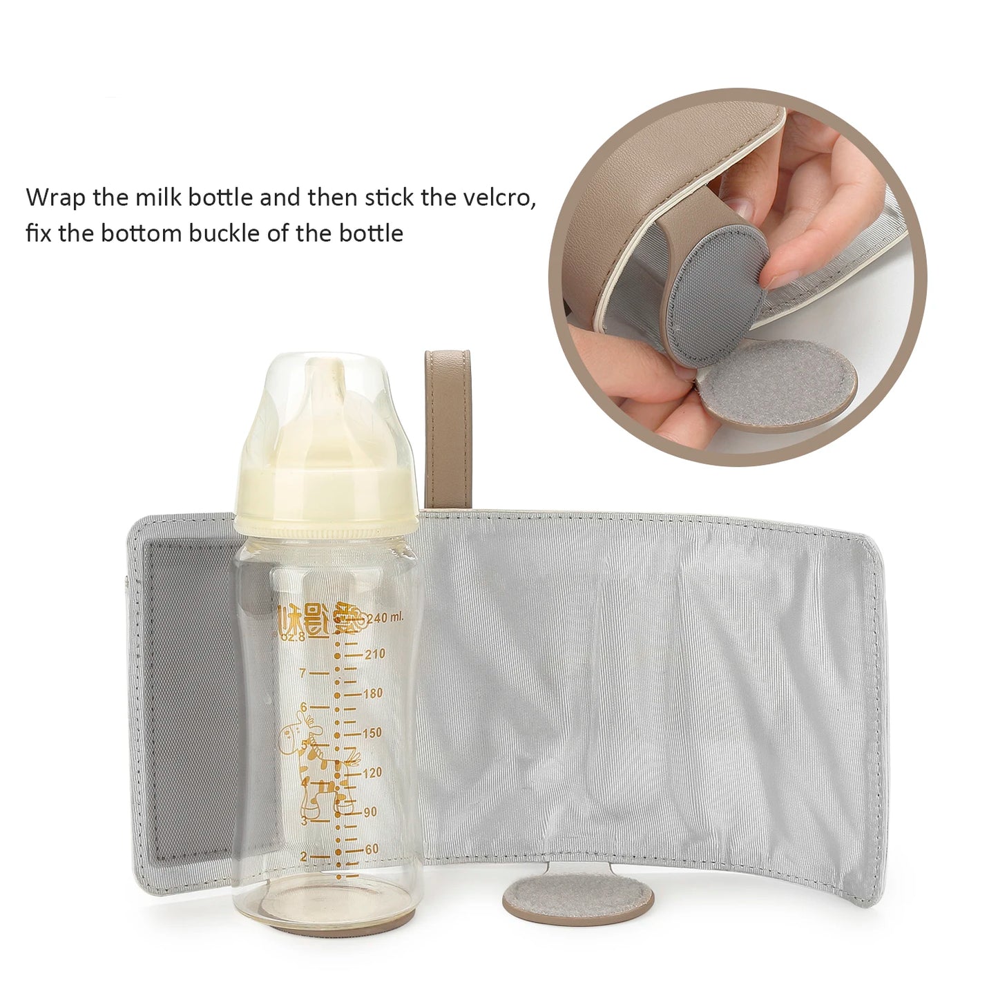 EfficiEent USB Milk Heat Keeper for Travel and Car Use