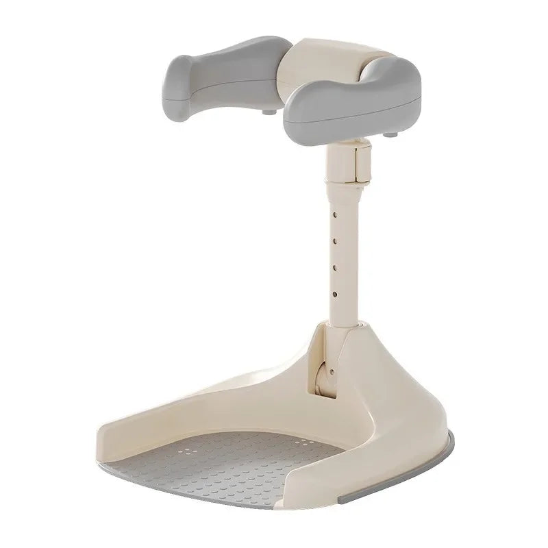Adjustable Baby Shower Rack - Foldable Anti-Slip Bath Caddy for Infants