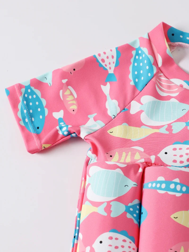Children's Buoyancy Swimsuit One-piece Swimsuit for Kids Floating