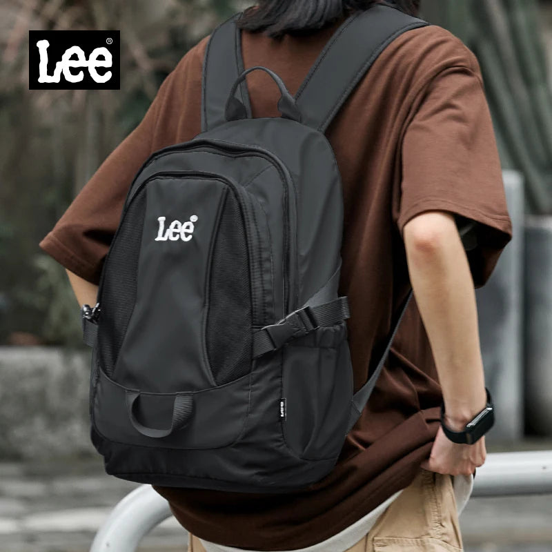 LEE Unisex Waterproof Casual Laptop Backpack Women Men Medium Size