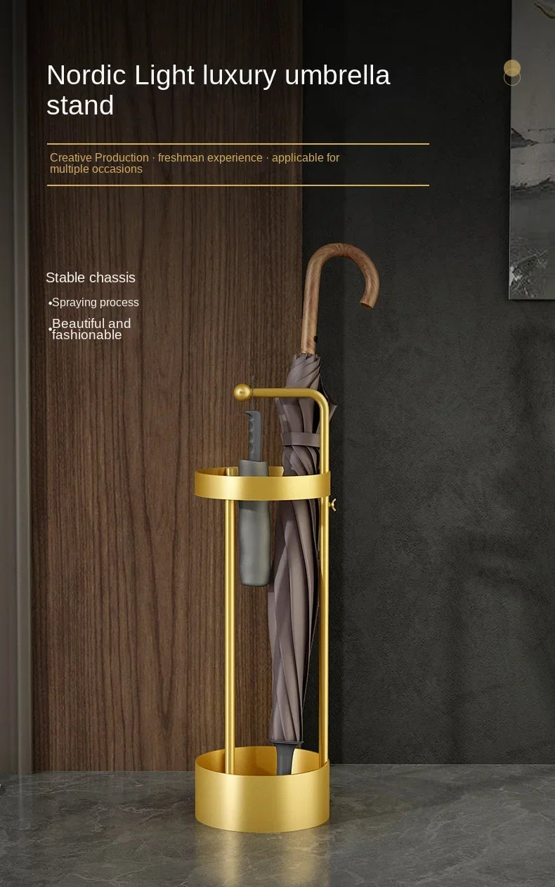 Light Luxury Parasol Holder Beautiful and Fashionable Storage Rack Nordic