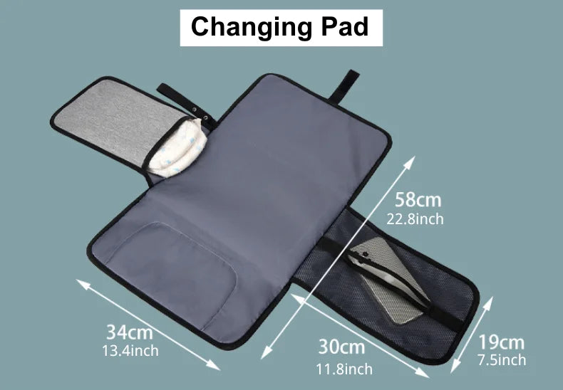 Diaper Bag Backpack Baby Essentials Travel Tote Multifunction