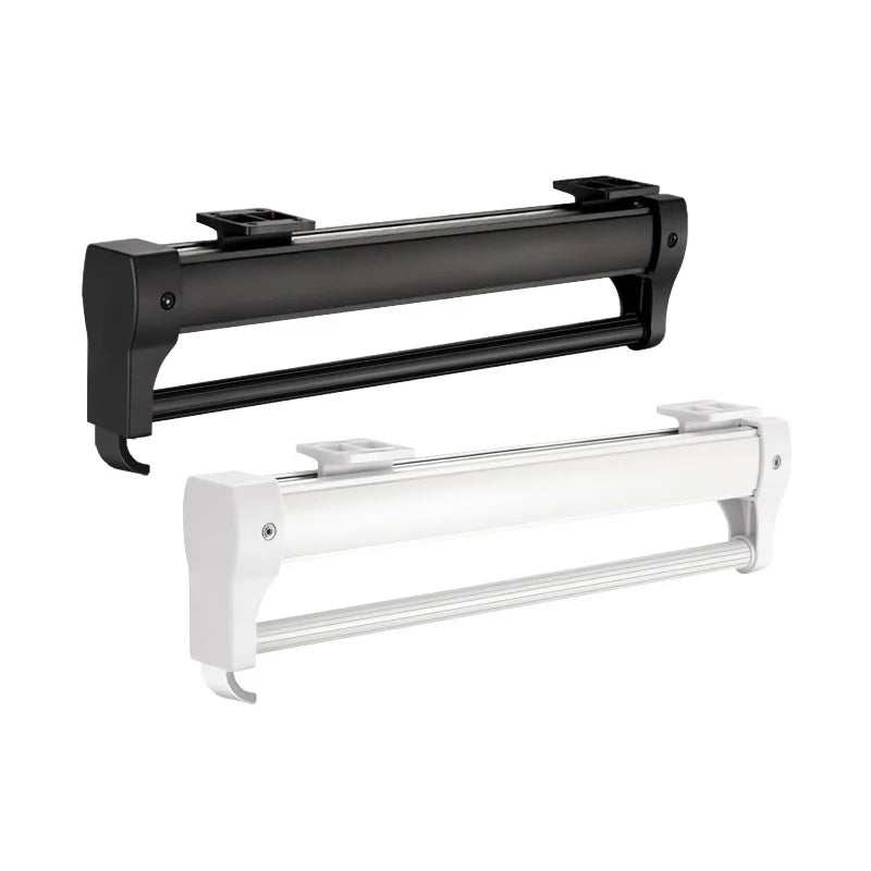 Adjustable Wardrobe Clothing Rail Heavy Duty Pull-Out Closet