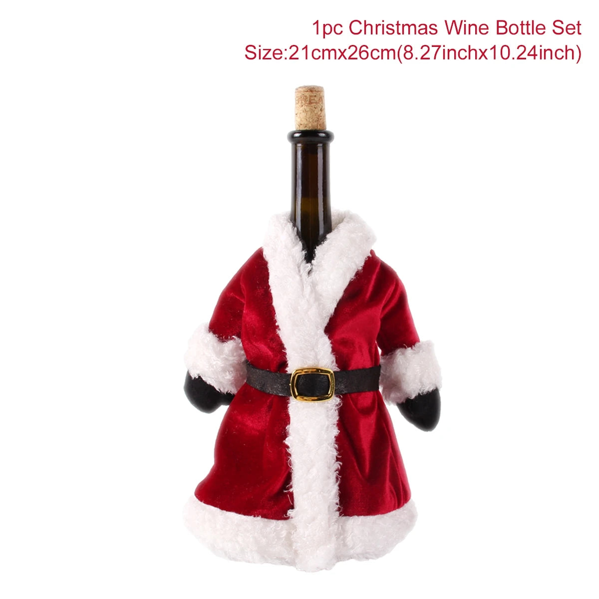 Christmas Wine Bottle Cover Merry Christmas Decoration For Home