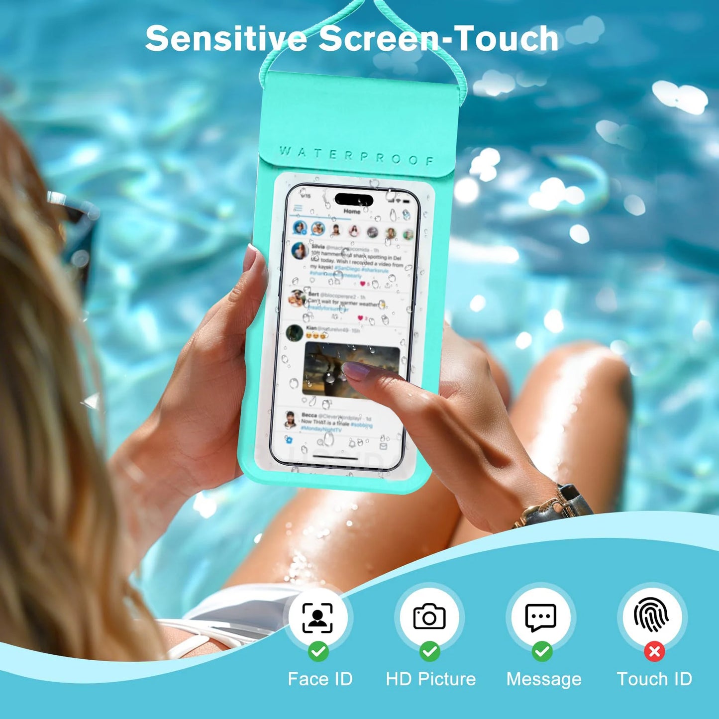 IPX8 Universal Waterproof Bag Cell Phone