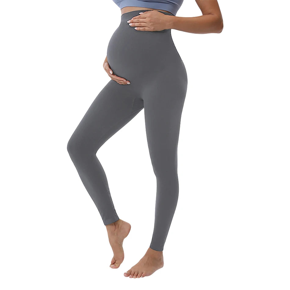 Abdominal Support High Elasticity Hip Lifting Leggings Pregnancy Clothes