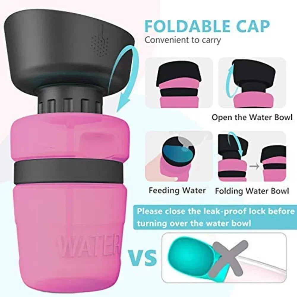 Portable Dog Water Bottle: Hydration on the Go!