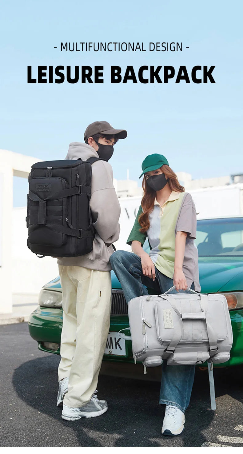 Travel Backpack Business Bag Wet and Dry Separation Shoulder Bags Multi-compartment
