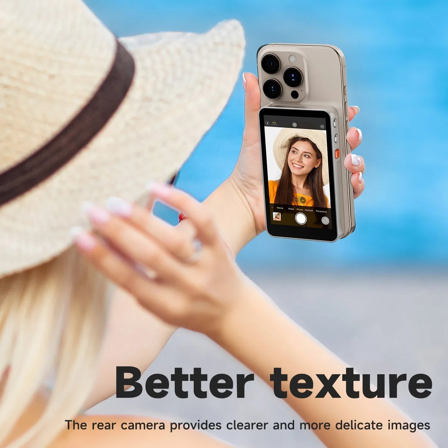 SHIYAN Magnetic Smartphone Selfie Monitor