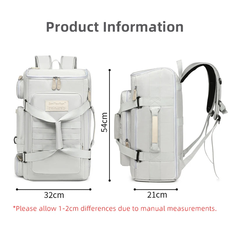 Travel Backpack Business Bag Wet and Dry Separation Shoulder Bags Multi-compartment
