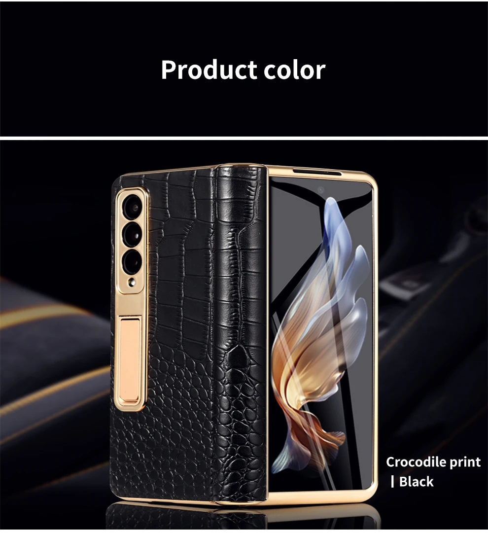 LANGSIDI Leather Case Leather for Samsung Galaxy Z Fold 6 5 4 3
