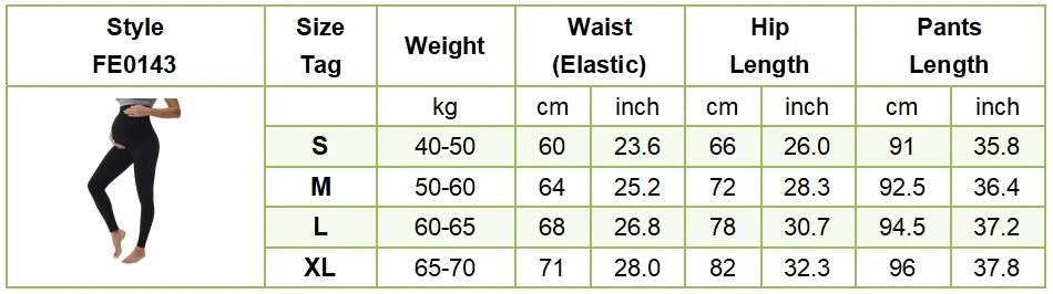 Abdominal Support High Elasticity Hip Lifting Leggings Pregnancy Clothes