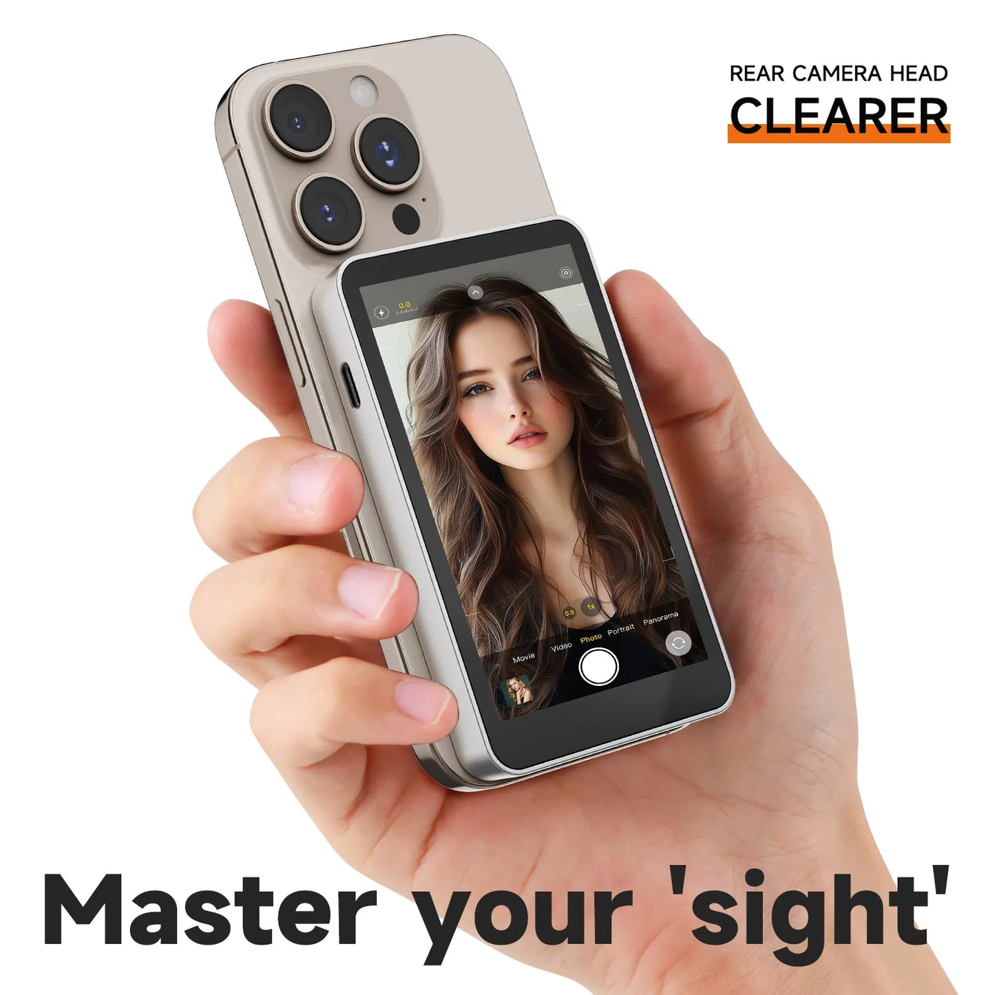 SHIYAN Magnetic Smartphone Selfie Monitor