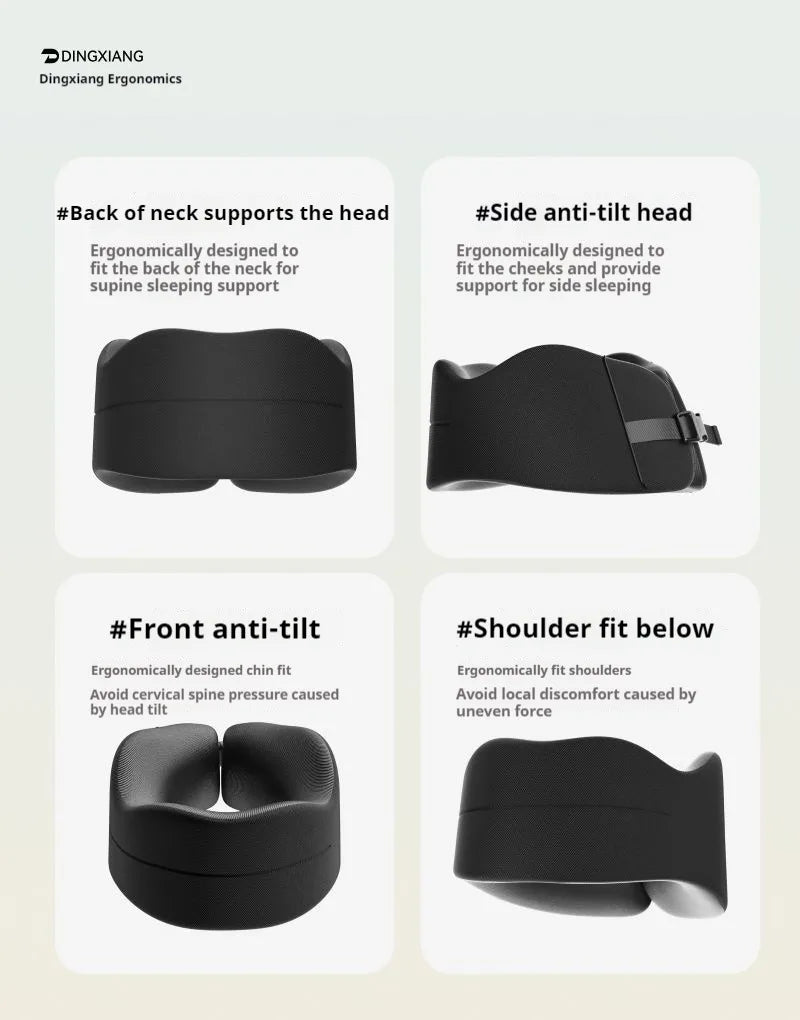 Memory Foam U-shaped Pillow Travel Neck Pillow Soft Comfortable