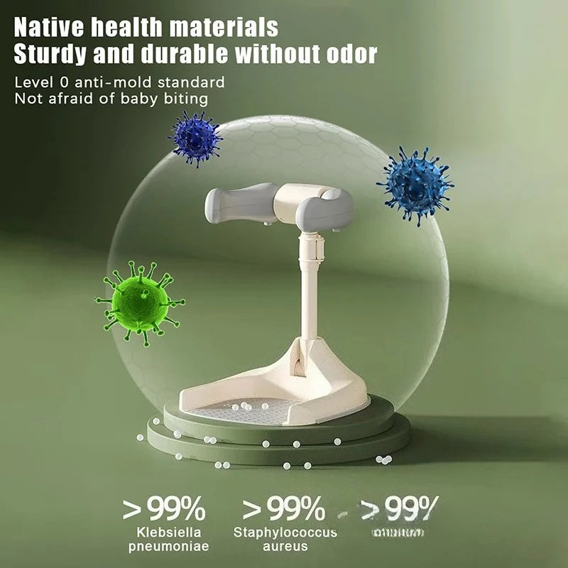 Adjustable Baby Shower Rack - Foldable Anti-Slip Bath Caddy for Infants