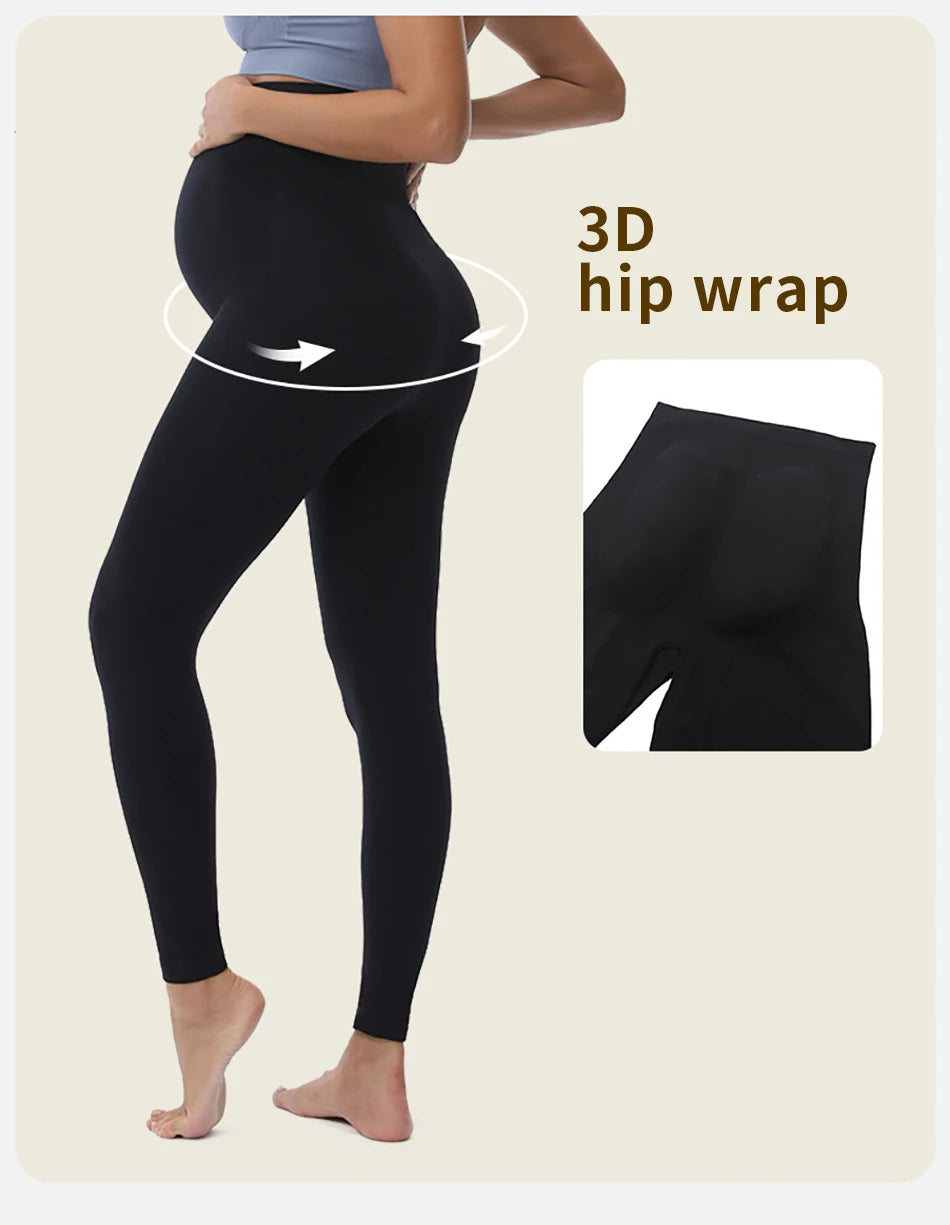 Abdominal Support High Elasticity Hip Lifting Leggings Pregnancy Clothes