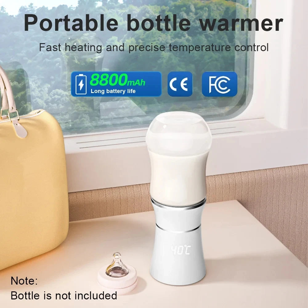 Portable Baby Bottle Warmer Milk USB Charge
