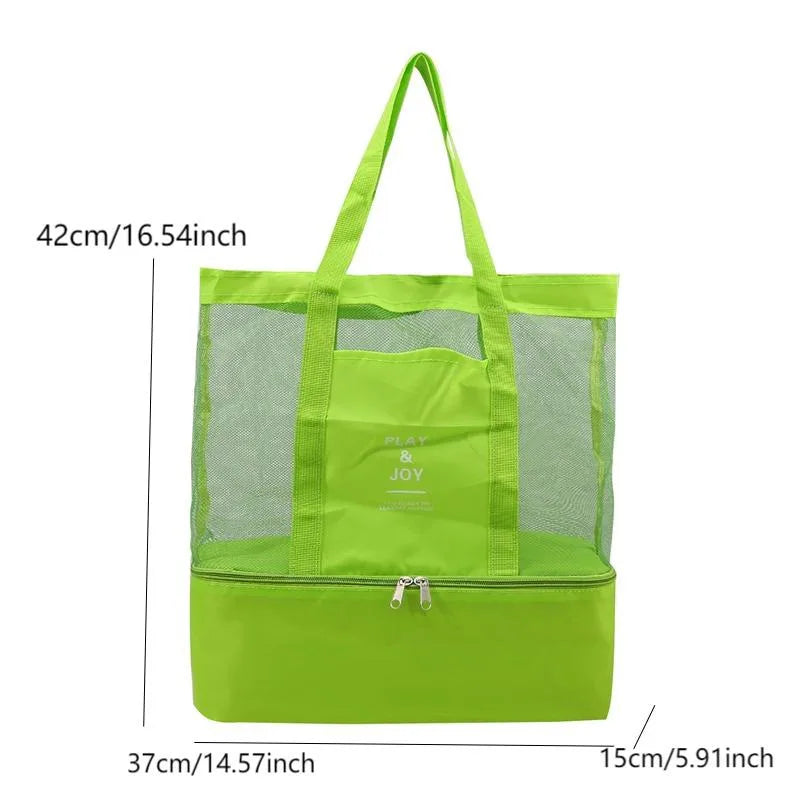Heat Preservation Picnic Beach Bag – Waterproof & High Capacity Tote