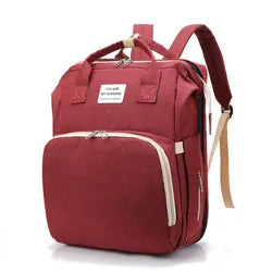Fashionable Mommy Bag Folding Baby Bed Mother Large