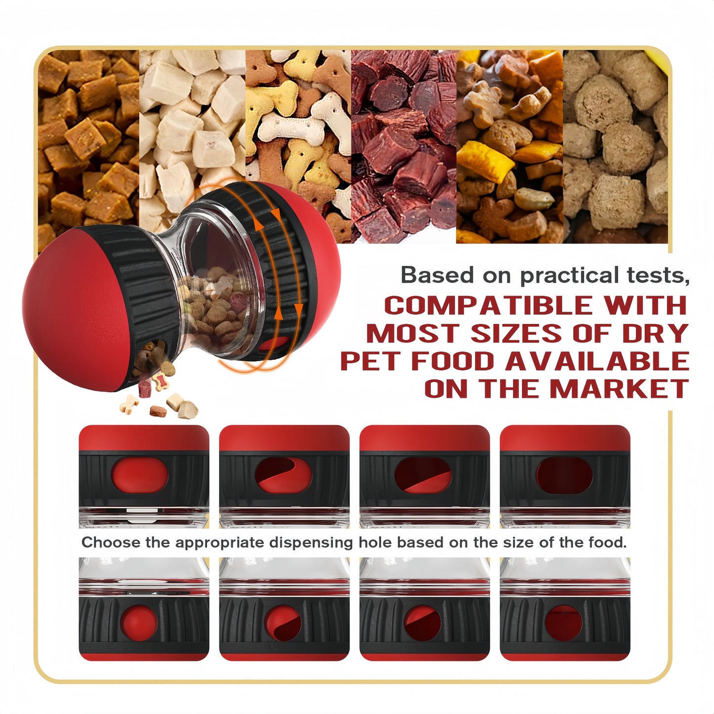 Pet Dog Leaky Food Toy: Healthy Feeding Made Fun!