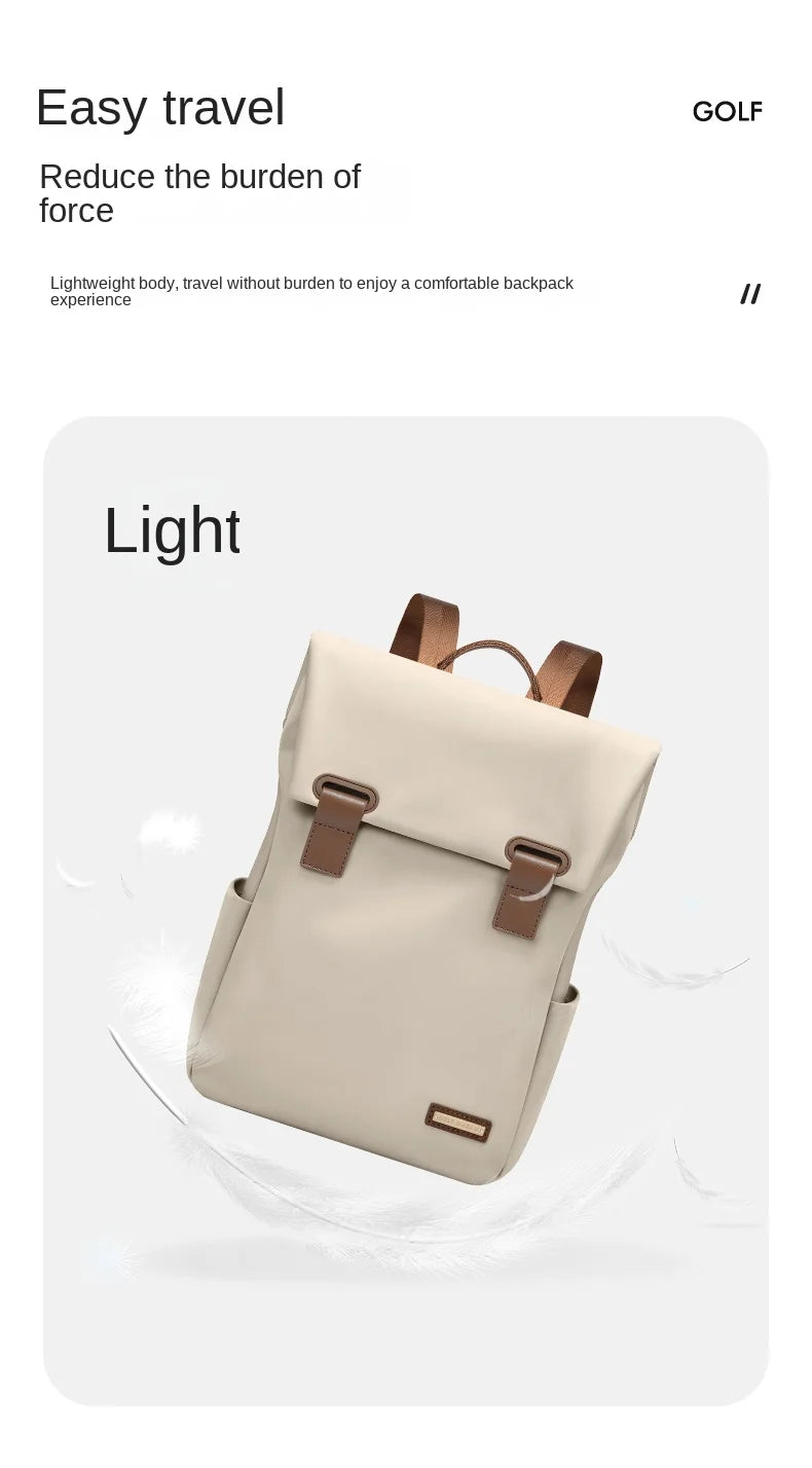 GOLF Backpacks Woman Anti Theft Laptop Backpack Elegant School