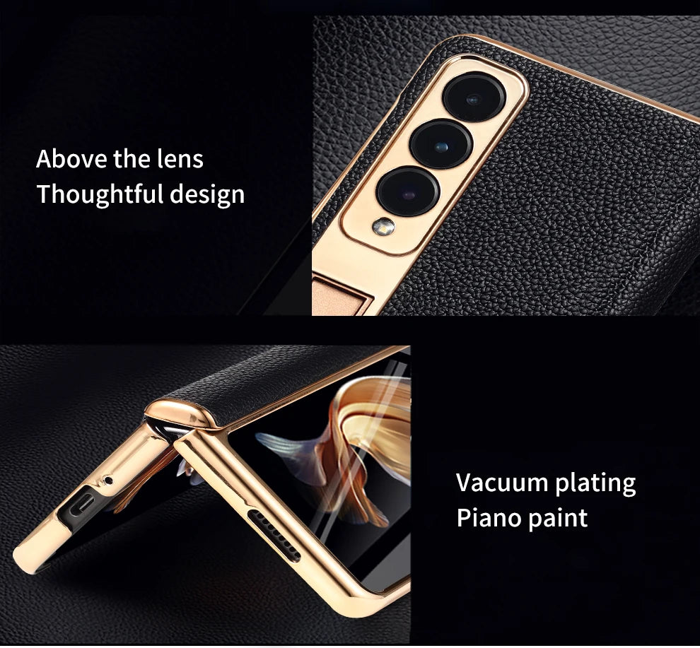 LANGSIDI Leather Case Leather for Samsung Galaxy Z Fold 6 5 4 3