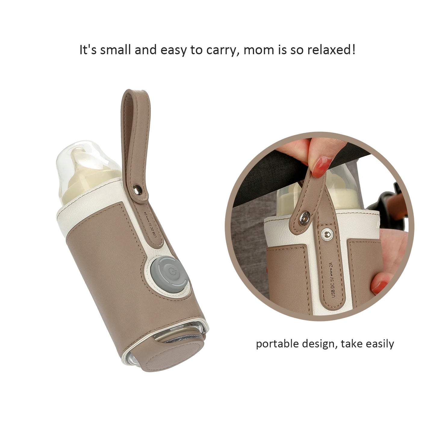 EfficiEent USB Milk Heat Keeper for Travel and Car Use