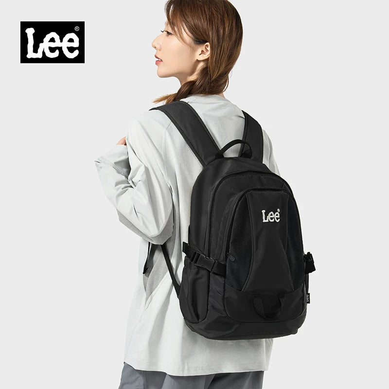 LEE Unisex Waterproof Casual Laptop Backpack Women Men Medium Size