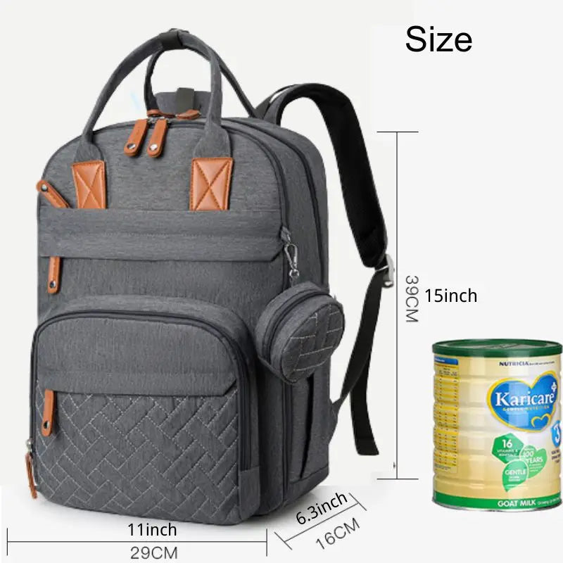 Diaper Bag Backpack Baby Essentials Travel Tote Multifunction