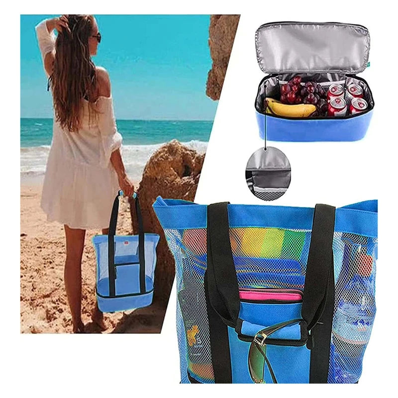 Heat Preservation Picnic Beach Bag – Waterproof & High Capacity Tote
