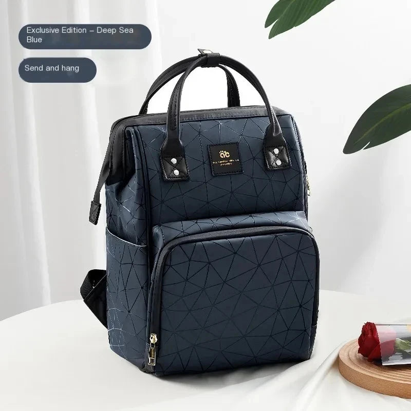 AIBEDILA Mommy Bag Impermeável USB Grande