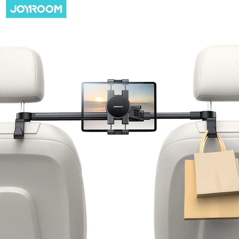 Car Tablet Phone Holder With Extension Arm For 4.7-12.9" Tablet/Phones