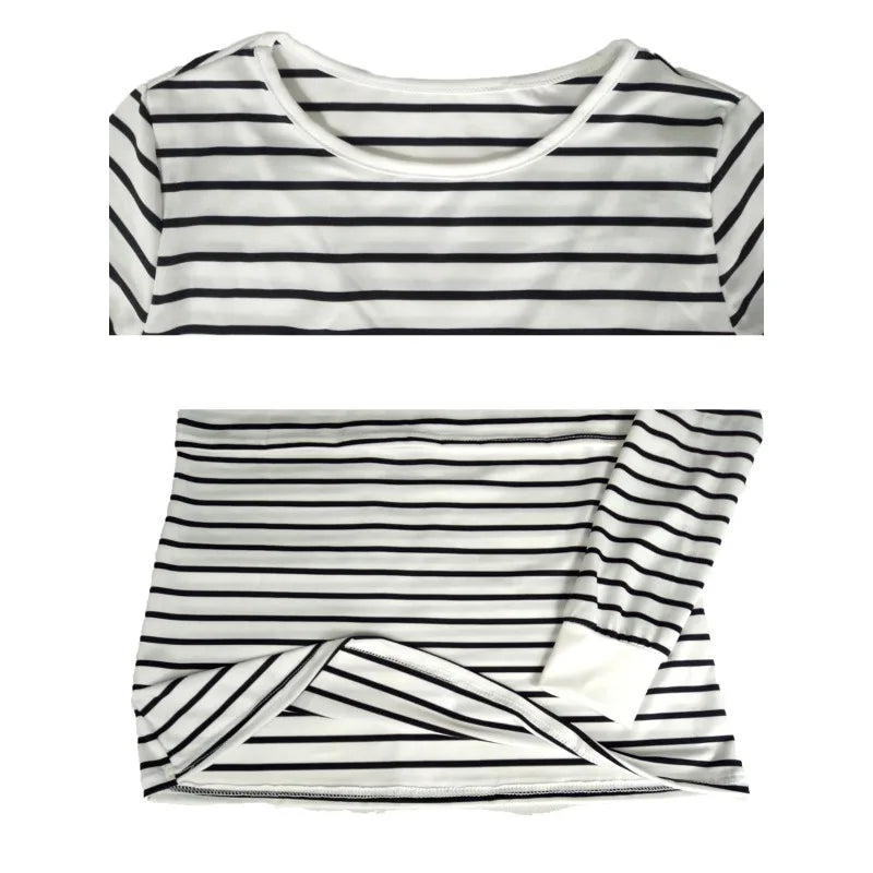 Multifunctional Breastfeeding T-shirt for Spring and Autumn Women's