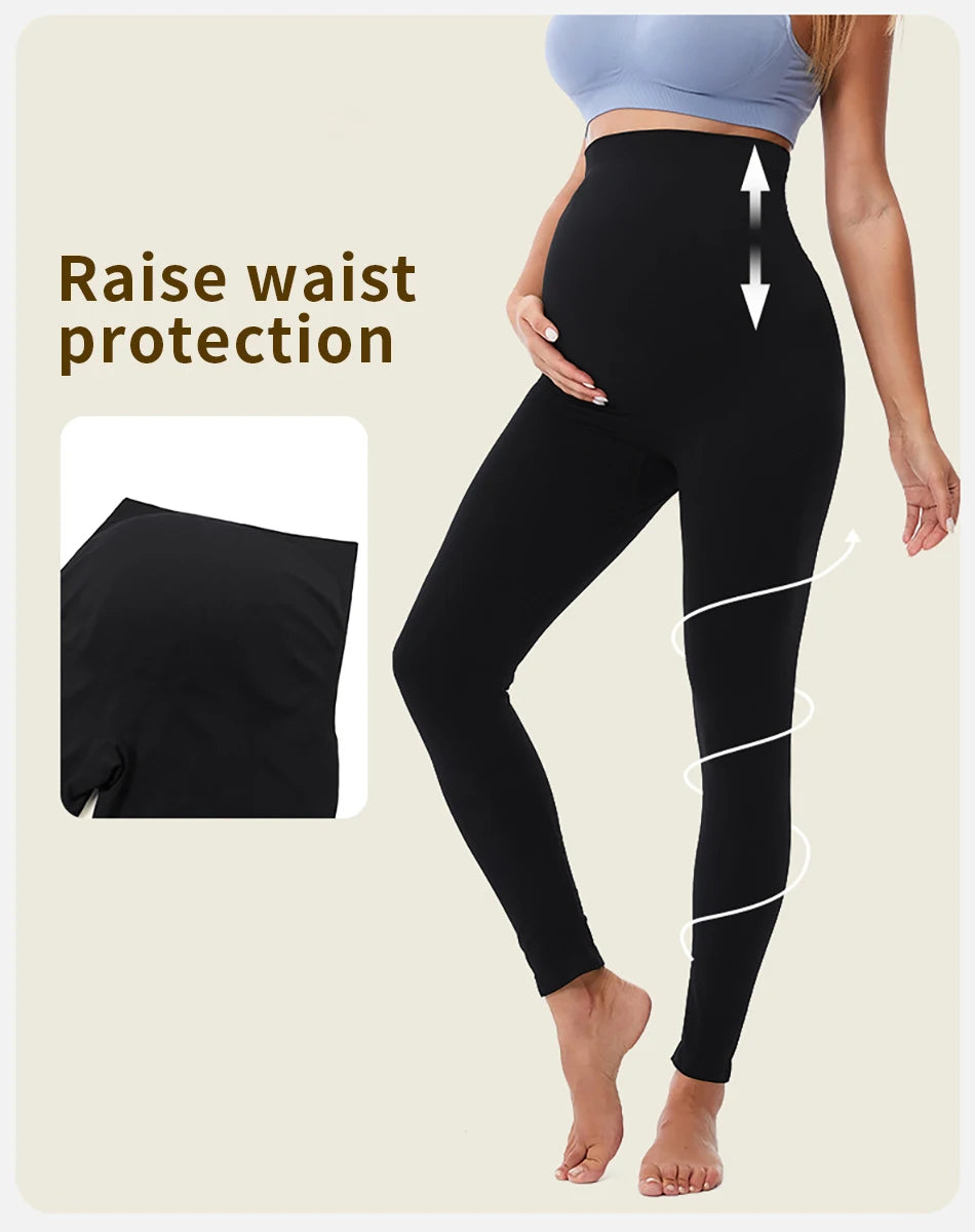 Abdominal Support High Elasticity Hip Lifting Leggings Pregnancy Clothes