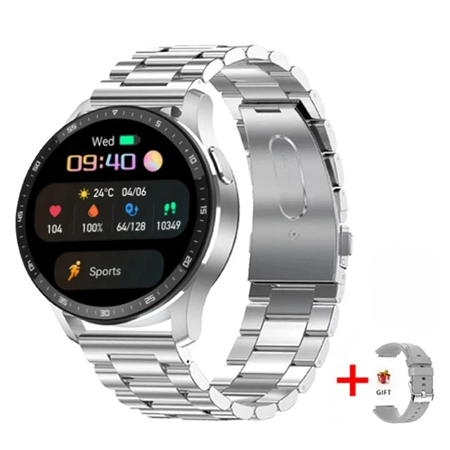 GEJIAN X10 Auriculares Reloj Inteligente TWS Dos en Uno Auriculares Inalámbricos Bluetooth Dual Llamada