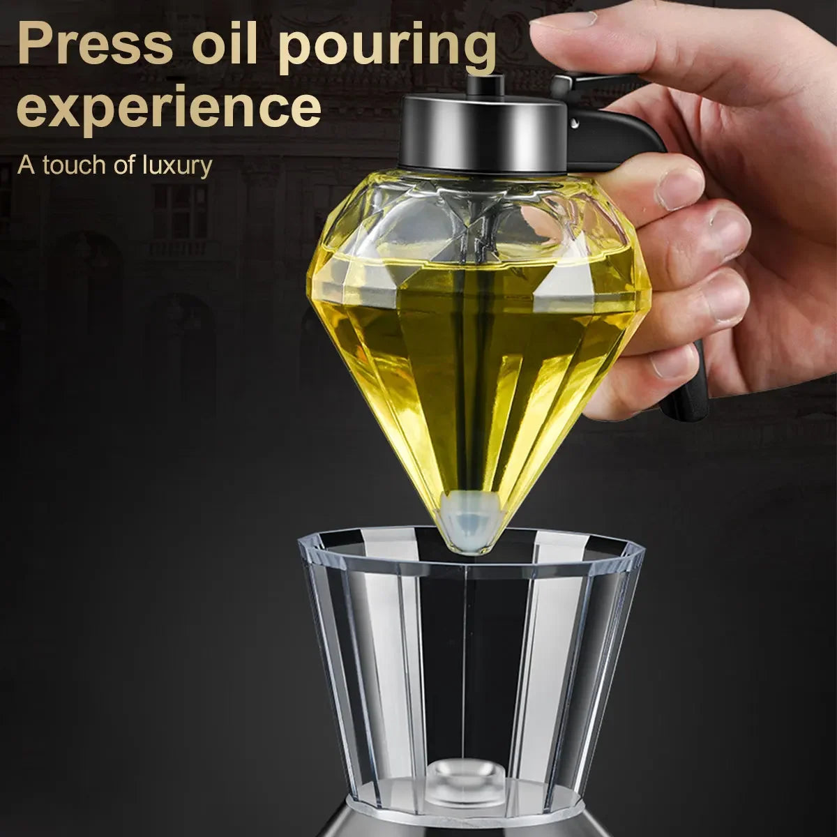 200ML No Drip Honey Dispenser with Stand