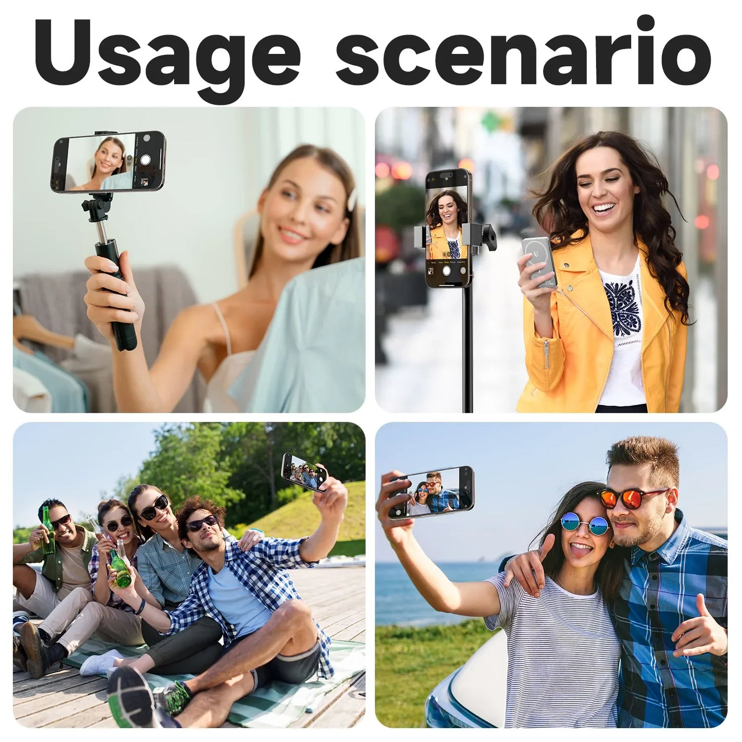 SHIYAN Magnetic Smartphone Selfie Monitor