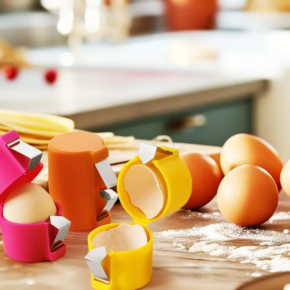 Multifunctional Handheld Egg Cracker