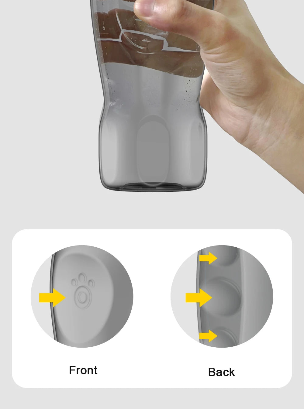 Dog Water Bottle: Hydration Made Easy for Adventures!