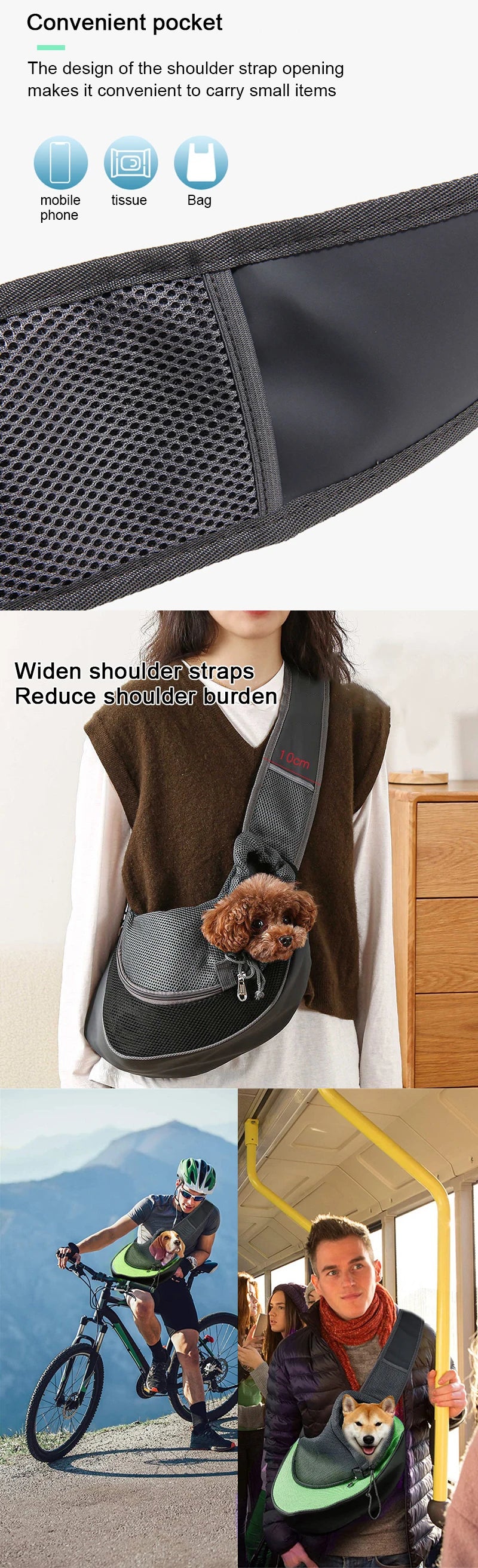 Pet Cat Dog Carrier Backpack: Travel in Comfort and Style!
