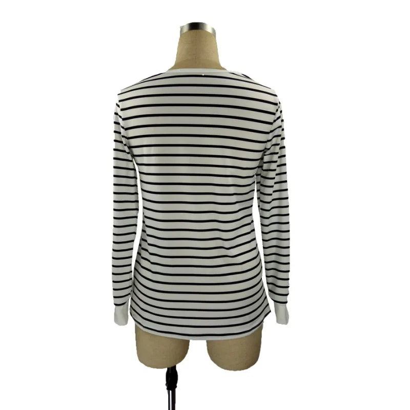 Multifunctional Breastfeeding T-shirt for Spring and Autumn Women's