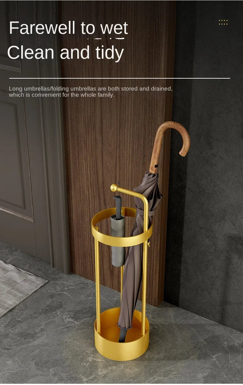 Light Luxury Parasol Holder Beautiful and Fashionable Storage Rack Nordic
