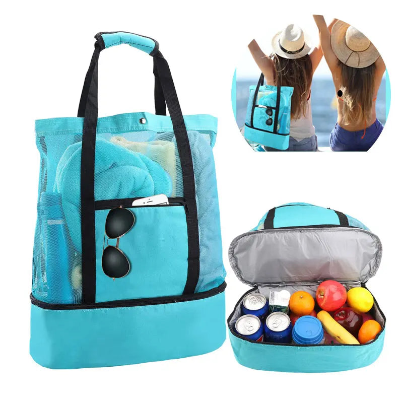 Heat Preservation Picnic Beach Bag – Waterproof & High Capacity Tote